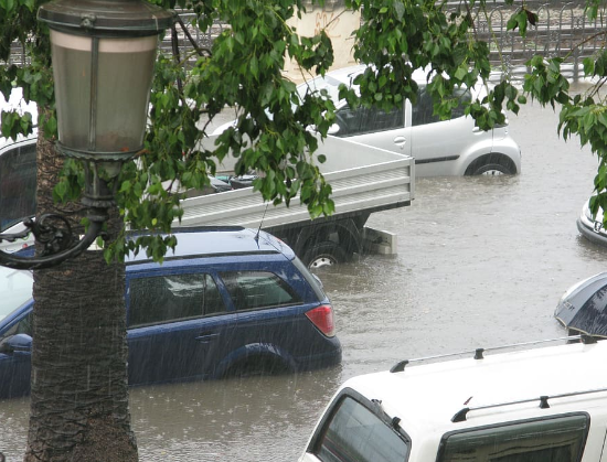 Flooded-car